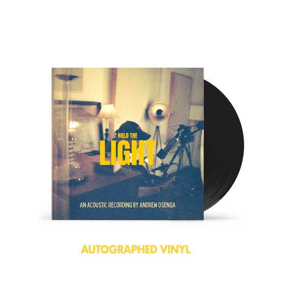 Andrew Osenga - Hold The Light Autographed Vinyl (PRESALE 11/05/24)