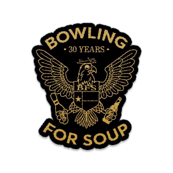 Bowling For Soup - 30 Years Eagle Patch