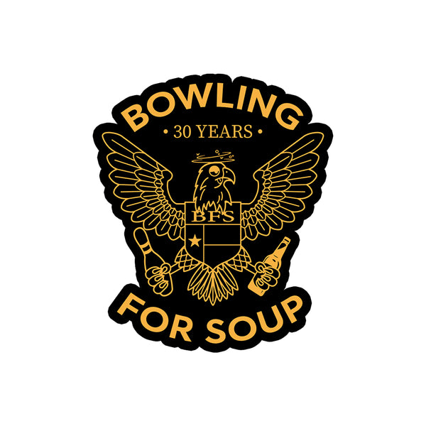 Bowling For Soup - 30 Years Eagle Sticker