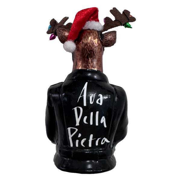 Ava Della Pietra - Reindeer Rebellion Glass Ornament