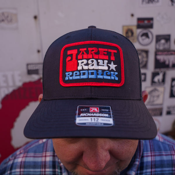 Jaret Ray Reddick - Black Star Logo Hat