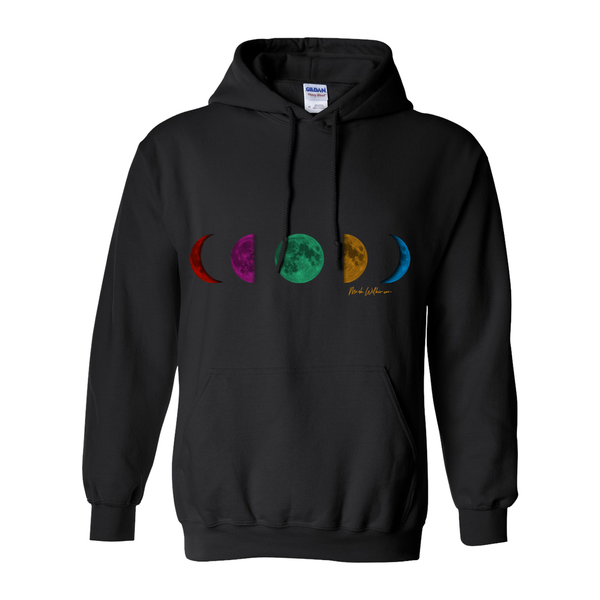 Mark Wilkinson - Moon Hoodie - Black