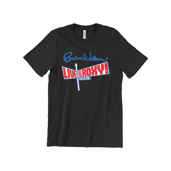Brian Wilson - Live At The Roxy Black Tee (PRESALE 11/07/25)
