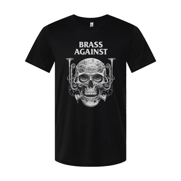 Brass Against - Skull Logo Tee Black