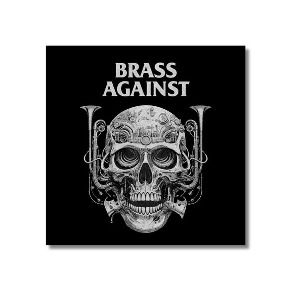 Brass Against - Skull Logo Sticker