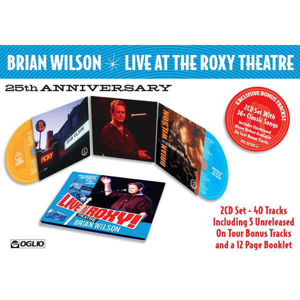 Brian Wilson - Live At The Roxy 2CD Expanded Edition (PRESALE 11/07/25)