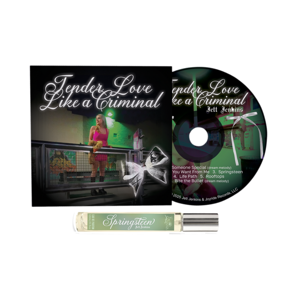 Jett Jenkins - Tender Love Like A Criminal CD + Travel Sprayer Bundle