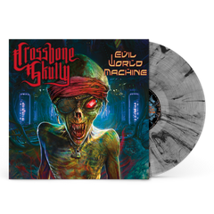 Crossbone Skully - Evil World Machine Black Smoke Vinyl - Bandwear