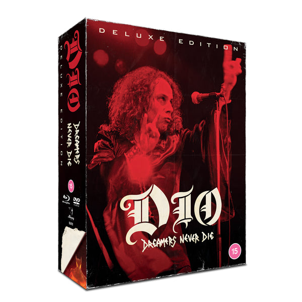 Dio - Dreamers Never Die - Limited Edition Deluxe DVD+Blu-ray (PRESALE 09/29/2023)