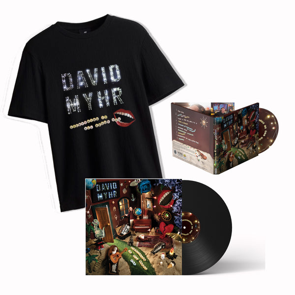 David Myhr - Everything Is All About You CD + LP + Tee Bundle (PRESALE 09/18/26)