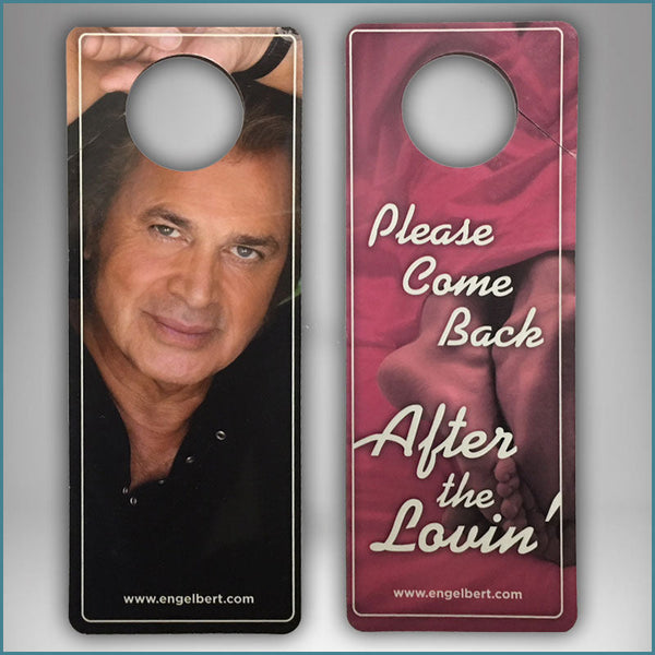 Engelbert Humperdinck - Do Not Disturb Door Hanger