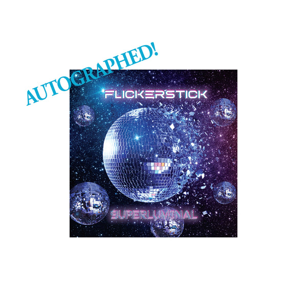 Flickerstick - 12x12 Autographed Superluminal Album Flat (PRESALE 11/25/25)