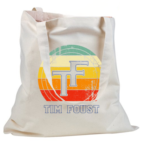 Tim Foust - Knockout Logo Tote