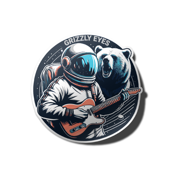 Grizzly Eyes - Logo Sticker