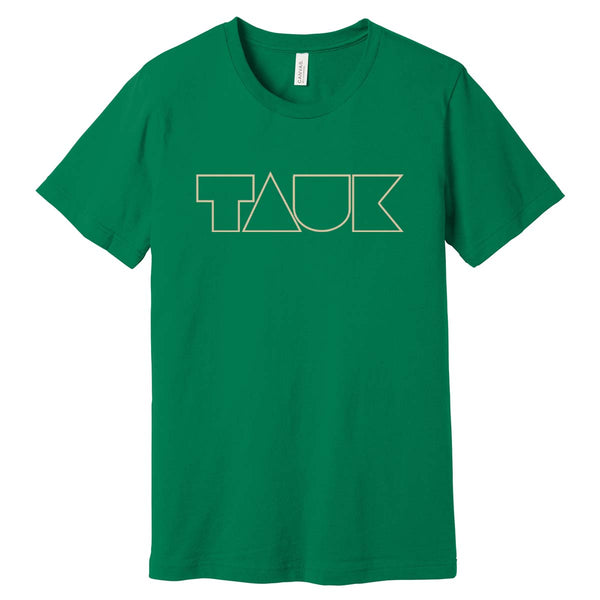 Tauk - Green Block Logo Tee