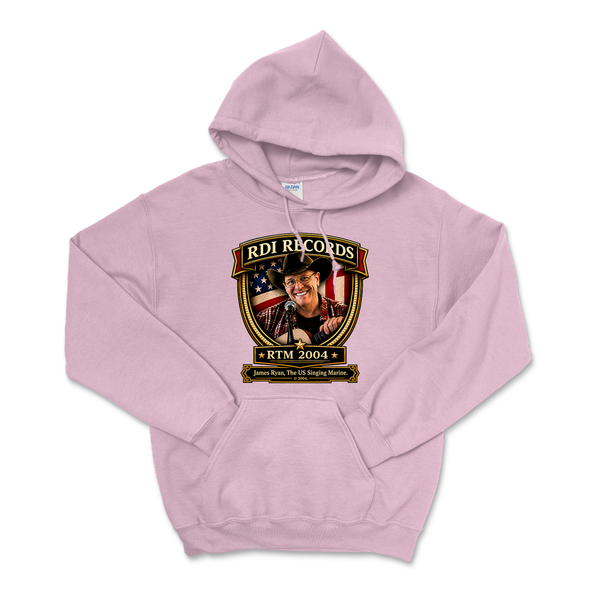 James Ryan - Pink Logo Hoodie