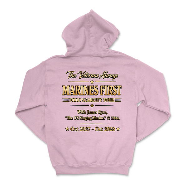 James Ryan - Pink Logo Hoodie