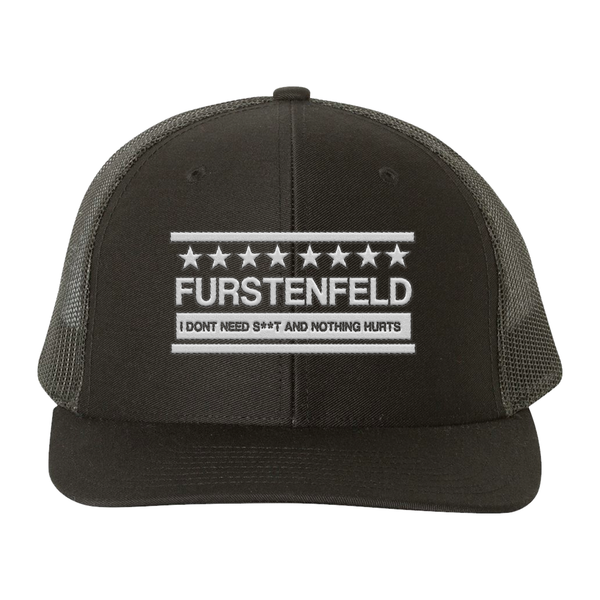 Justin Furstenfeld - Furstenfeld Logo Trucker Hat