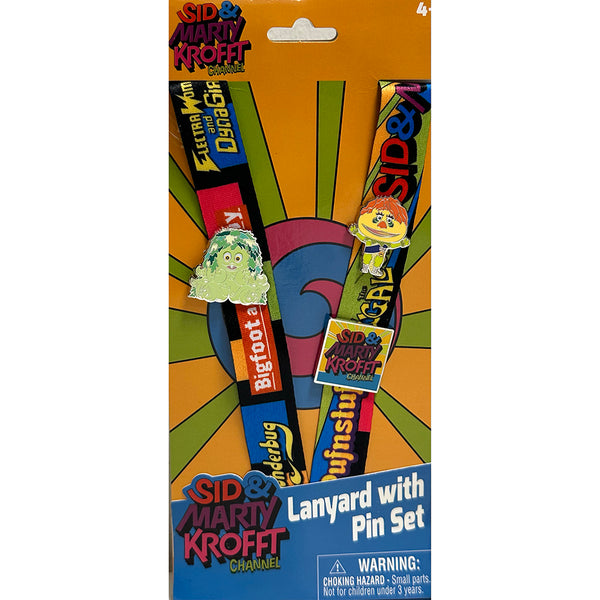 Sid & Marty Krofft Channel - Lanyard with pin set by Monogram Inc.