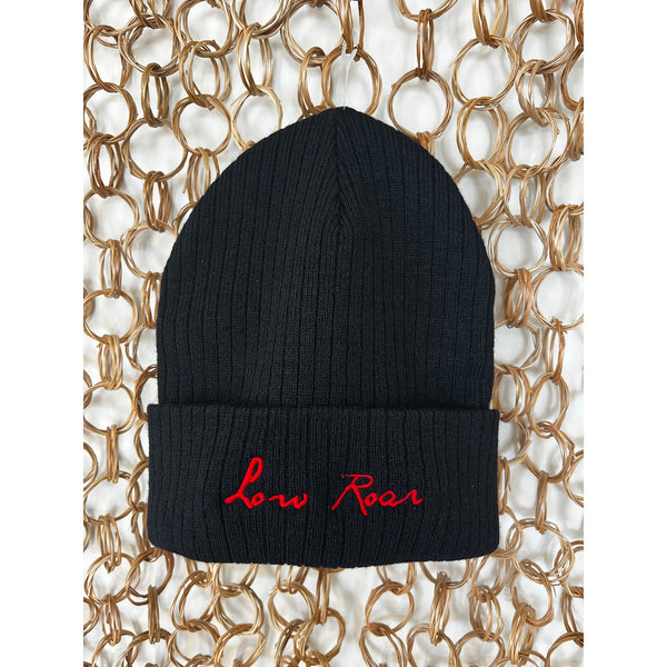 Low Roar - Red Stitching Logo Beanie