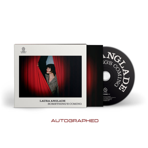 Laura Anglade - Something's Coming Autographed CD (PRESALE 11/13/26)