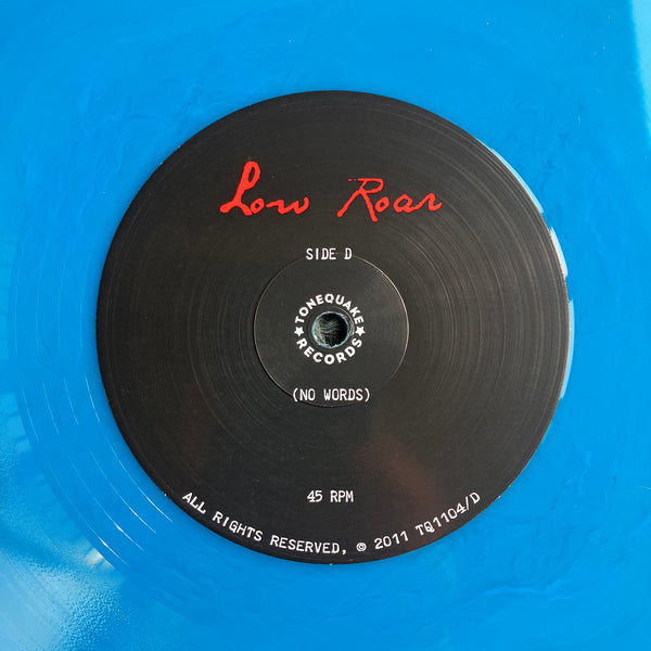 Low Roa's Low Roar - Self Titled Blue Ice Vinyl with Remixed Cover Art - Bandwear