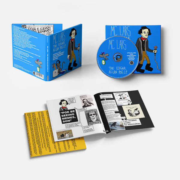MC Lars - The Edgar Allan Poe LP Autographed CD