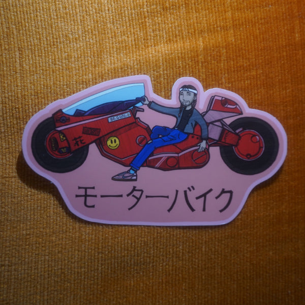 Johnny Stimson - Motorbike Sticker