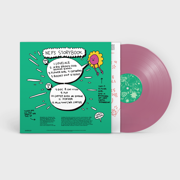 Nep's Storybook Pink Vinyl With Custom Insert