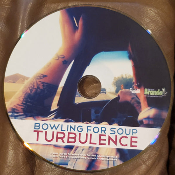 Bowling For Soup - Autographed "Turbulence" Promo CD