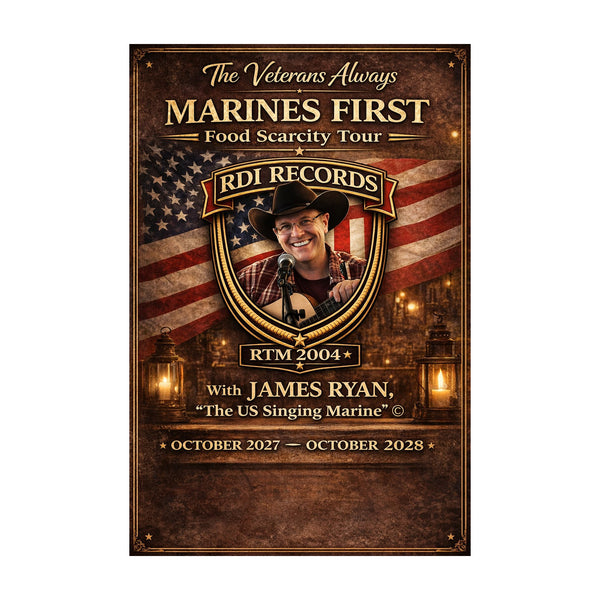 James Ryan - Marines First Food Scarcity Tour Poster (PRESALE 10/16/26)