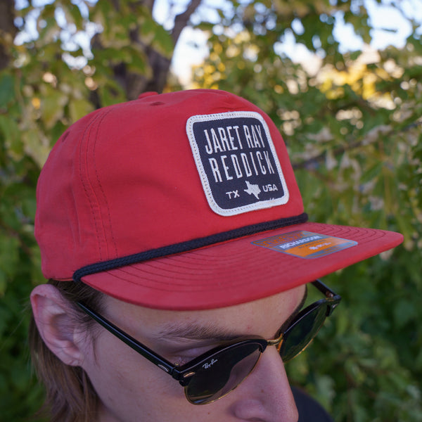 Jaret Ray Reddick - Red TX Logo Hat