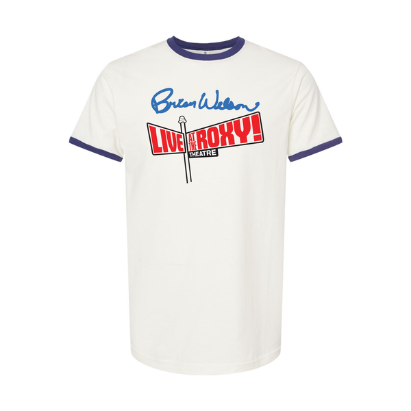 Brian Wilson - Live At The Roxy Ringer Tee (PRESALE 11/07/25)