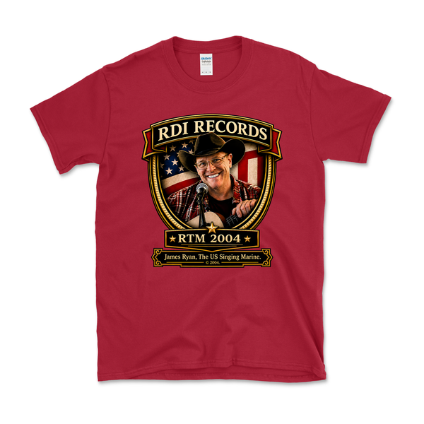 James Ryan - Red Logo Tee