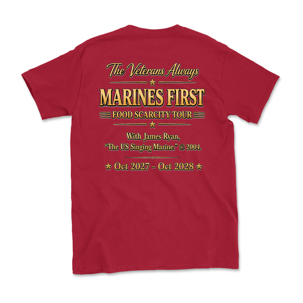 James Ryan - Red Logo Tee