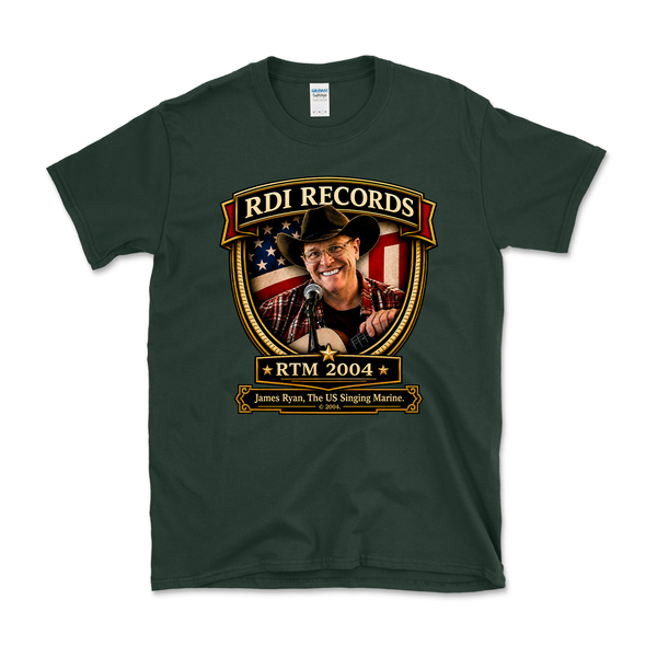 James Ryan - Hunter Green Logo Tee