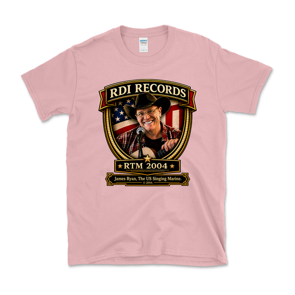 James Ryan - Pink Logo Tee