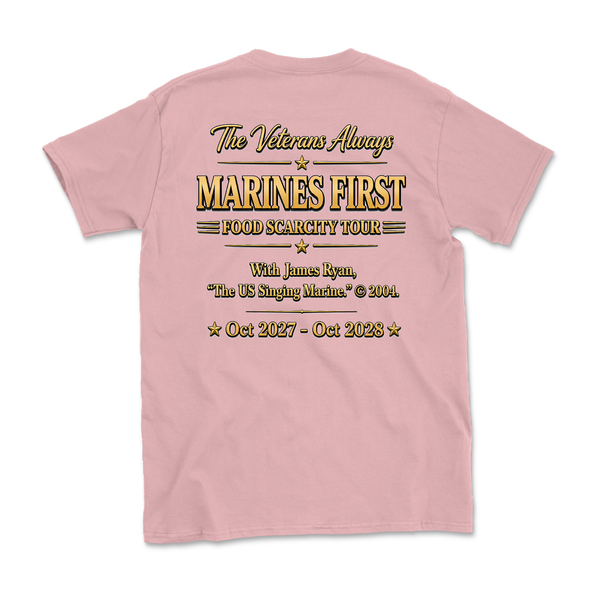 James Ryan - Pink Logo Tee