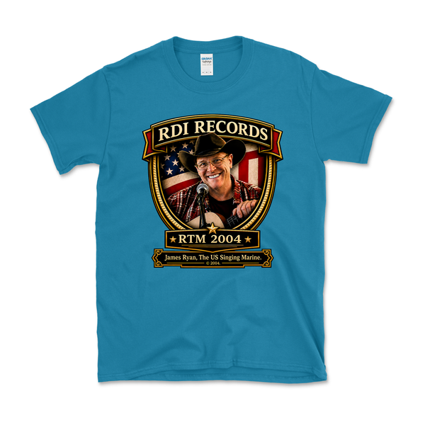 James Ryan - Blue Logo Tee