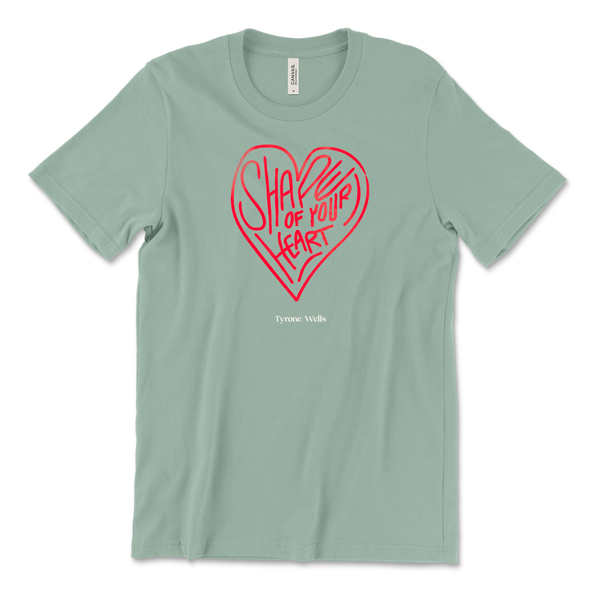 Tyrone Wells - Shape Of Your Heart Tee