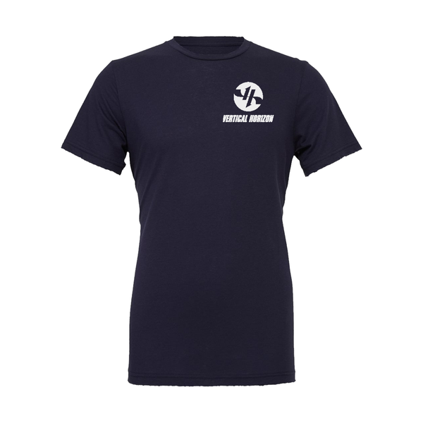 Vertical Horizon - Navy with White Print Logo Tee