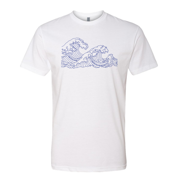 Joshua Radin - Waves Tee - White