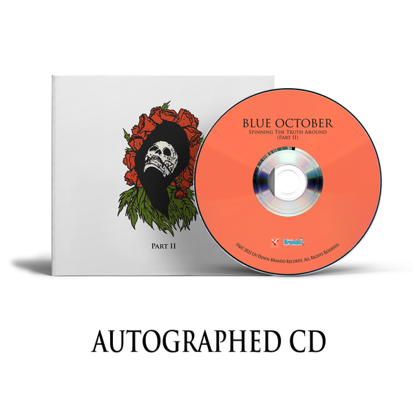 Blue October - Spinning The Truth Around (Part II) Autographed CD (PRESALE 10/13/23)