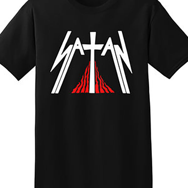 Satan - Burning Cross Tee