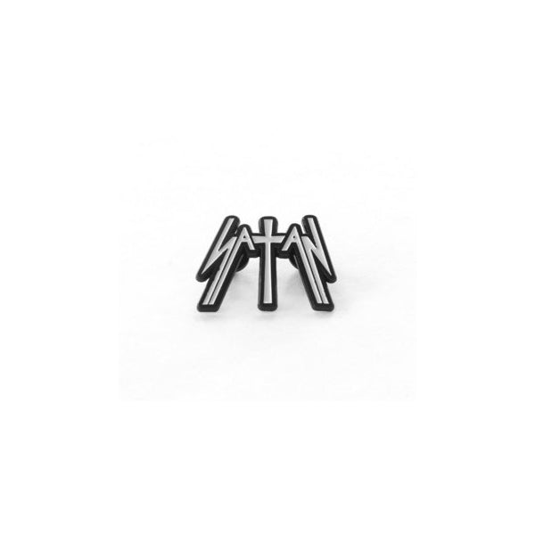 Satan - Kiss of Death Die Cut Enamel Pin