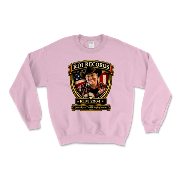 James Ryan - Pink Logo Sweatshirt