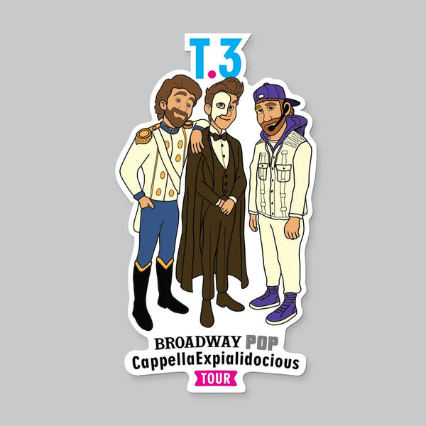 T.3 - Broadway Sticker