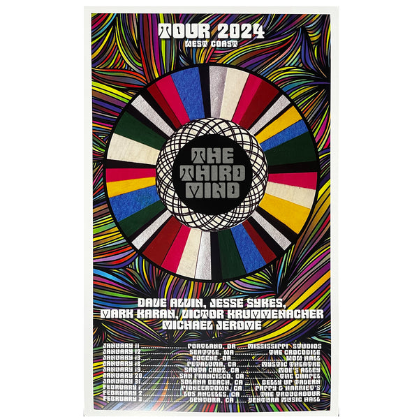 The Third Mind - West Coast Tour 2024 Poster