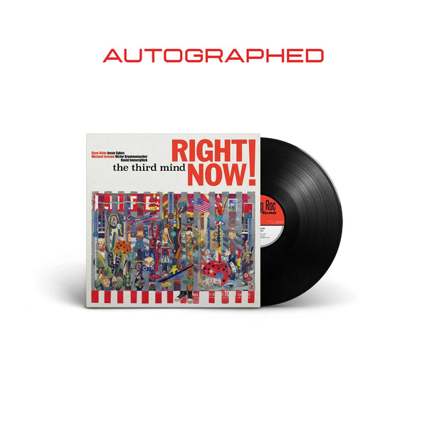 The Third Mind - Right Now! Autographed Vinyl
