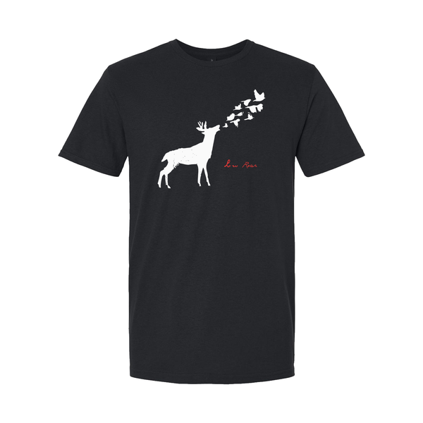 Low Roar - Deer and Birds Logo Tee